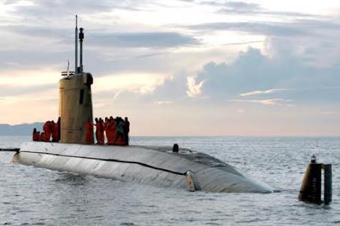 Submarino S-74 Tramontana. Operación Cartago 2009, mar Mediterráneo