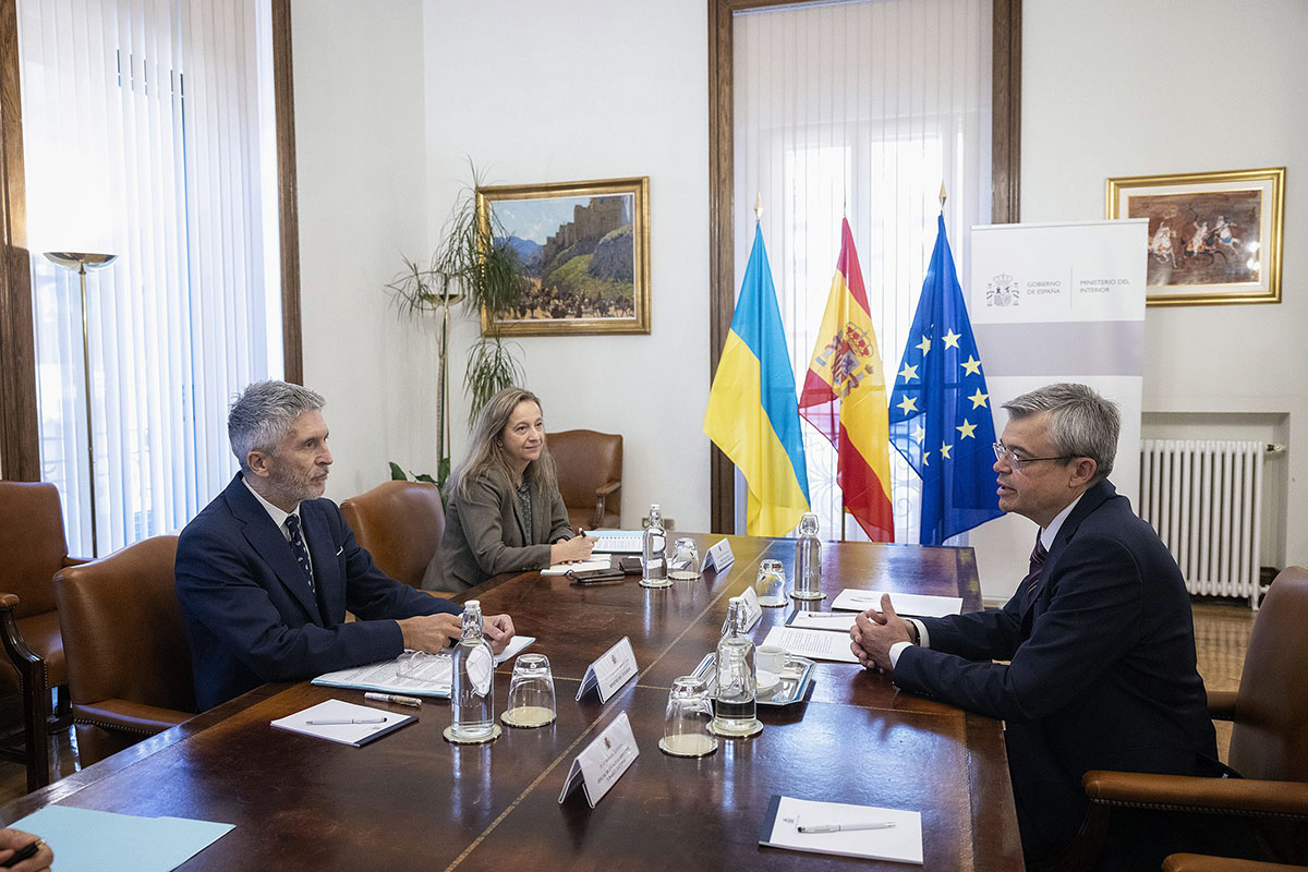 La Moncloa 05 05 2023 Grande Marlaska Anuncia Al Embajador De Ucrania