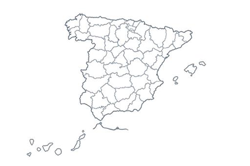Mapa provincial de España