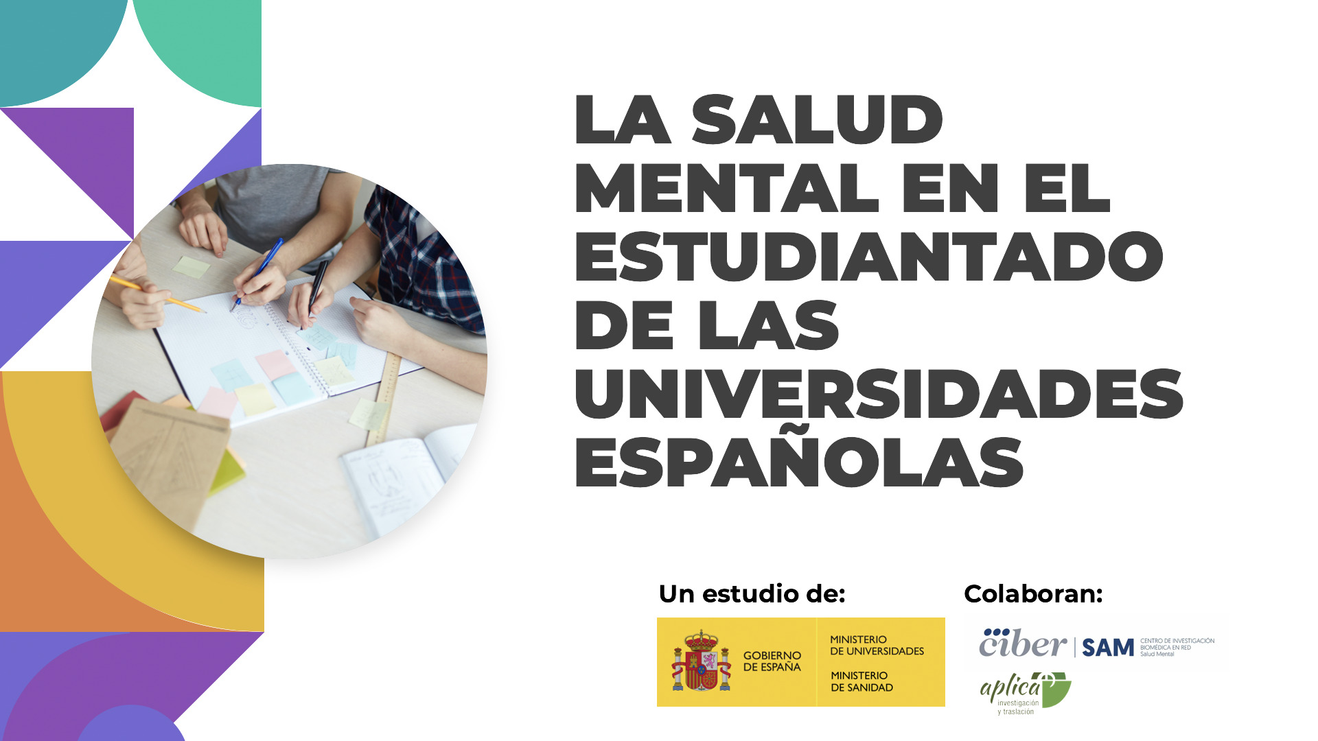 Estudio salud mental estudiantado universidades españolas