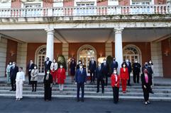 Foto de familia del nuevo Gobierno