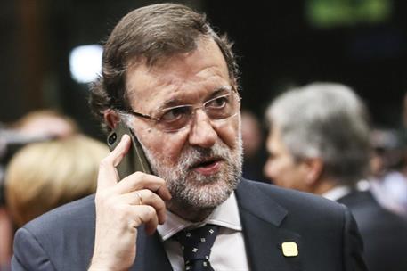 20/12/2013. Mariano Rajoy asiste al Consejo Europeo en Bruselas. El presidente del Gobierno, Mariano Rajoy, asiste en Bruselas a la reunión ...