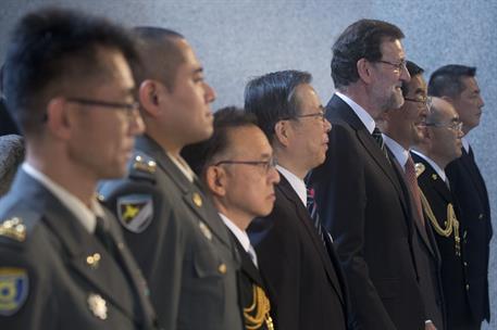 3/10/2013. Viaje del presidente del Gobierno a Japón. El presidente del Gobierno, Mariano Rajoy, ha saludado a los "Héroes de Fukushima", Pr...