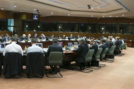 20/12/2013. Mariano Rajoy asiste al Consejo Europeo en Bruselas. El presidente del Gobierno, Mariano Rajoy, junto al resto de jefes de Estad...