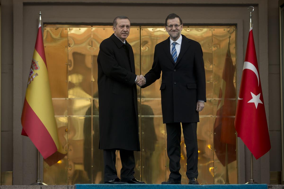 11/02/2014. Rajoy asiste a la V Reunión de Alto Nivel turco-española. El presidente del Gobierno, Mariano Rajoy, se reúne con el primer mini...