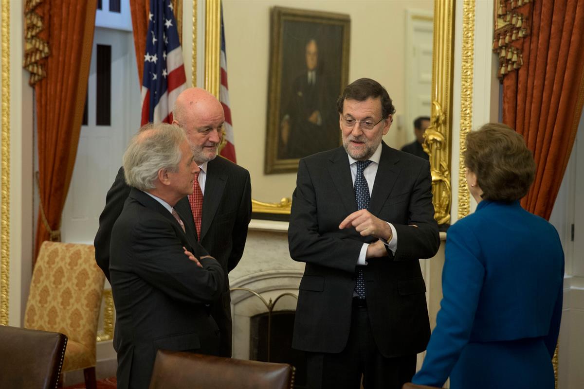 14/01/2014. Rajoy viaja a Estados Unidos en visita oficial. El presidente se ha reunido con miembros de los dos grandes partidos americanos ...