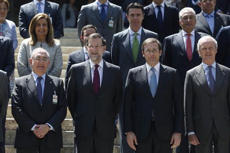 4/06/2014. Rajoy participa en la XXVII Cumbre Luso-Española. El presidente del Gobierno, Mariano Rajoy, asiste a la XXVII Cumbre Luso-Españo...