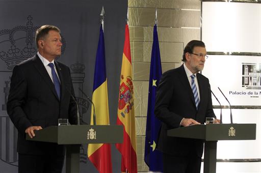 Mariano Rajoy; President of Romania, Klaus Werner Iohannis