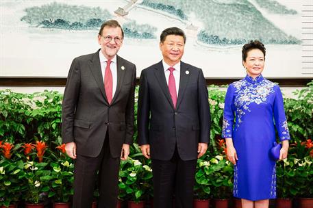 4/09/2016. Rajoy asiste a la Cumbre del G-20 en Hangzhou (China). El presidente del Gobierno en funciones, Mariano Rajoy, junto al president...