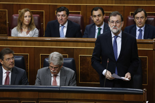 Mariano Rajoy. Lower House of Parliament 10/05/2017