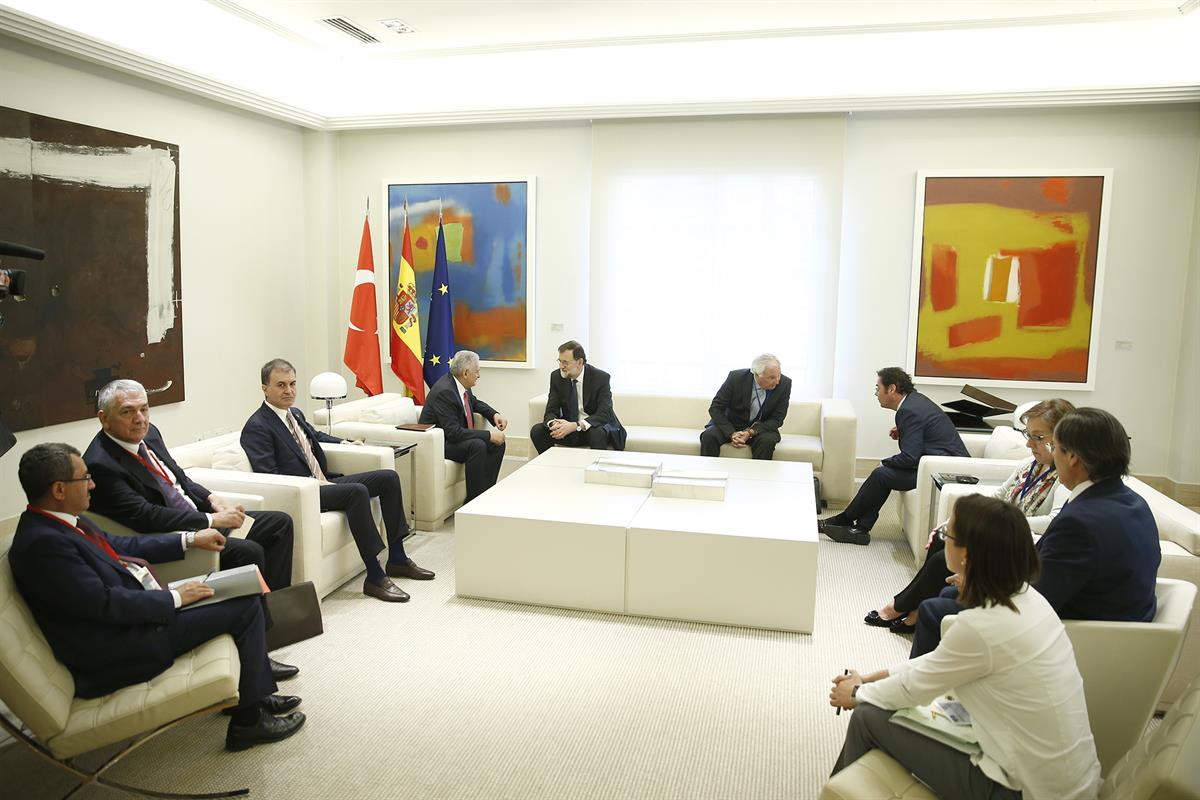 24/04/2018. VI Reunión de Alto Nivel Hispano-Turca. El presidente del Gobierno, Mariano Rajoy, y el primer ministro turco, Binali Yildirim, ...