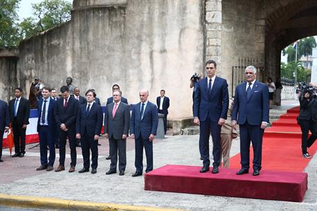 29/01/2019. Pedro Sánchez visita la República Dominicana. El presidente del Gobierno, Pedro Sánchez, junto al ministro de Relaciones Exterio...