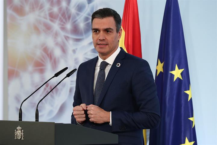 La Moncloa. 02/12/2020. Pedro Sánchez presents National Artificial  Intelligence Strategy with public investment of 600 million euros for  period 2021-2023 [President/News]