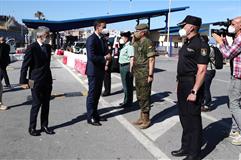 El presidente del Gobierno y el ministro del Interior llegan al Centro de Coordinación