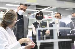 21/11/2021. Pedro Sánchez en su visita a las instalaciones de la empresa Biolan Health en Zamudio, Vizcaya. Pedro Sánchez en su visita a las...