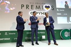 El presidente del Gobierno durante el acto de entrega