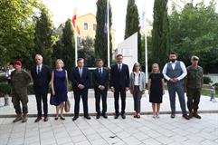 Homenaje a los caídos españoles en la guerra de Bosnia Herzegovina