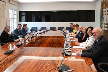 20/04/2023. Pedro S&#225;nchez apuesta por las universidades como motor de la transformaci&#243;n de nuestro pa&#237;s. El presidente del Gobierno, Pedro S...