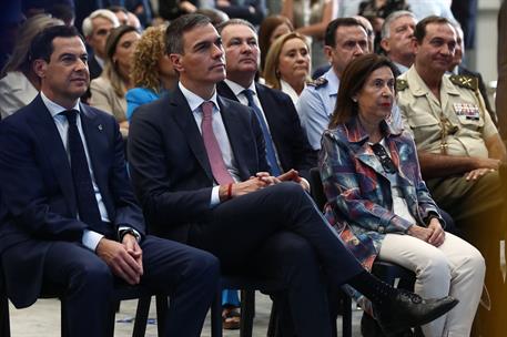 1/10/2024. Pedro Sanchez en instalaciones del Centro de Ensayos de Sistemas Aéreos no Tripulados. El presidente del Gobierno, Pedro Sánchez,...