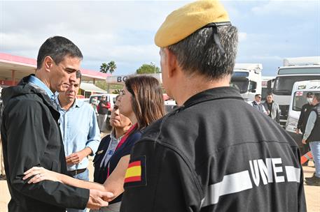 3/11/2024. Pedro Sánchez participa en la reunión del Centro de Coordinación Operativo Integrado (CECOPI). El presidente del Gobierno, Pedro ...