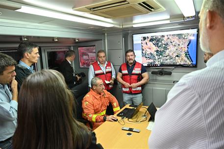 3/11/2024. Pedro S&#225;nchez participa en la reuni&#243;n del Centro de Coordinaci&#243;n Operativo Integrado (CECOPI). El presidente del Gobierno, Pedro ...