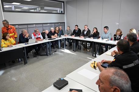 3/11/2024. Pedro S&#225;nchez participa en la reuni&#243;n del Centro de Coordinaci&#243;n Operativo Integrado (CECOPI). El presidente del Gobierno, Pedro ...