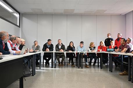 3/11/2024. Pedro Sánchez participa en la reunión del Centro de Coordinación Operativo Integrado (CECOPI). El presidente del Gobierno, Pedro ...