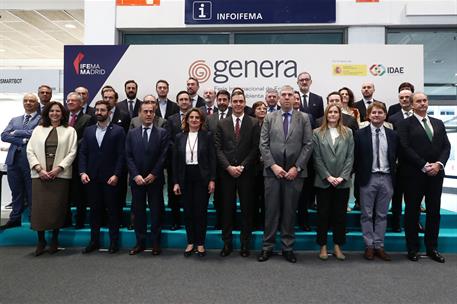 6/02/2024. Pedro Sánchez asiste a la Feria Internacional de Energía y Medioambiente GENERA 2024. Foto de familia de la Feria Internacional d...