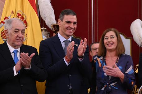 6/12/2024. El presidente del Gobierno asiste al acto conmemorativo por el 46º aniversario de la Constitución Española. El presidente del Gob...