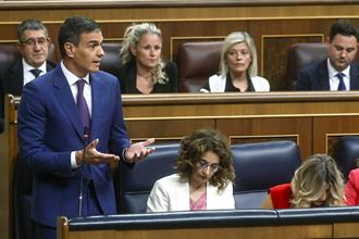 12/06/2024. Pedro Sánchez attends the control session in the Lower House of Parliament. The President of the Government of Spain, Pedro Sánc...
