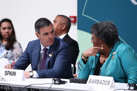 12/11/2024. Pedro S&#225;nchez participa en la 29&#186; Conferencia de la ONU sobre Cambio Clim&#225;tico. El presidente del Gobierno, Pedro S&#225;nchez, duran...