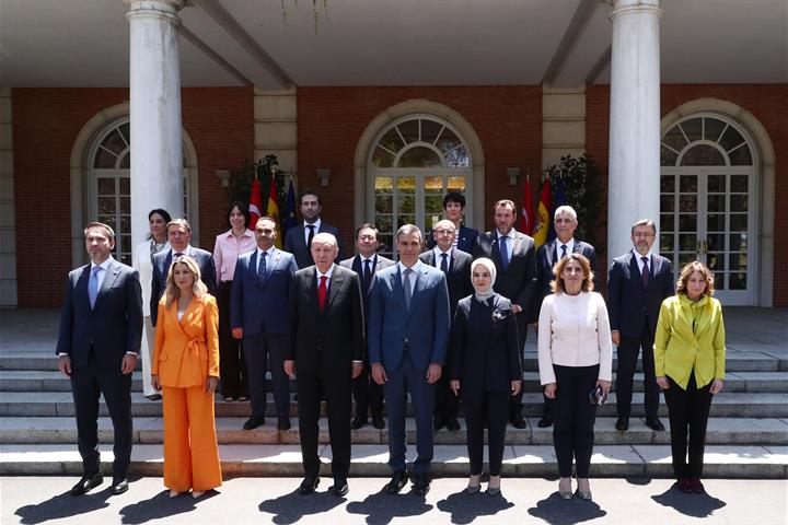 13/06/2024. 8th Spain-Turkey Intergovernmental Summit. Family photo from the 8th Spain-Turkey Intergovernmental Summit