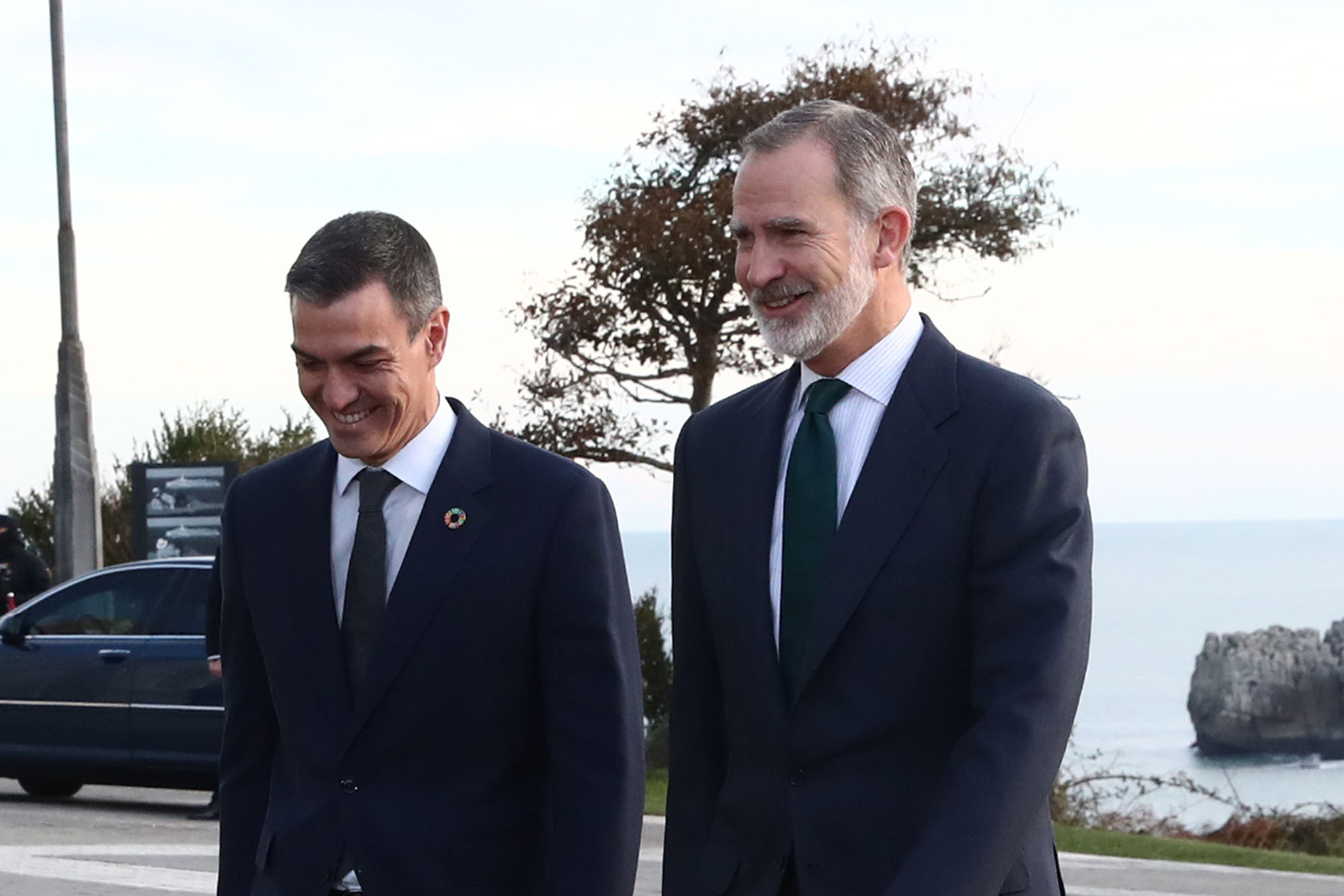 El presidente del Gobierno y el rey Felipe VI