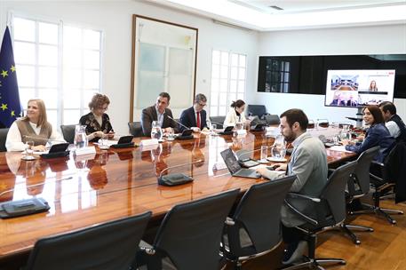 16/12/2024. Pedro Sánchez preside la reunión del Comité de crisis para el seguimiento de los efectos de la DANA. El presidente del Gobierno,...