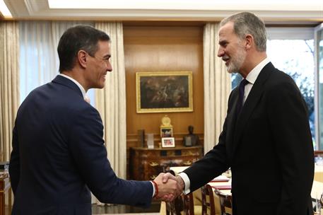 17/12/2024. El presidente del Gobierno participa en la 35ª reunión ordinaria del Patronato de la Fundación Carolina. El presidente del Gobie...