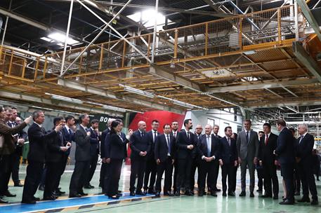 19/04/2024. Pedro Sánchez visita Ebro Factory en Barcelona. El presidente del Gobierno, Pedro Sánchez, visita la planta Ebro Factory en Barcelona.