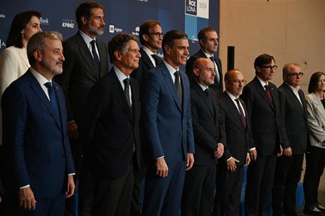 24/05/2024. Pedro Sánchez interviene en el acto de clausura de la 39 Reunión Anual del Cercle d'Economia. El presidente del Gobierno, Pedro ...