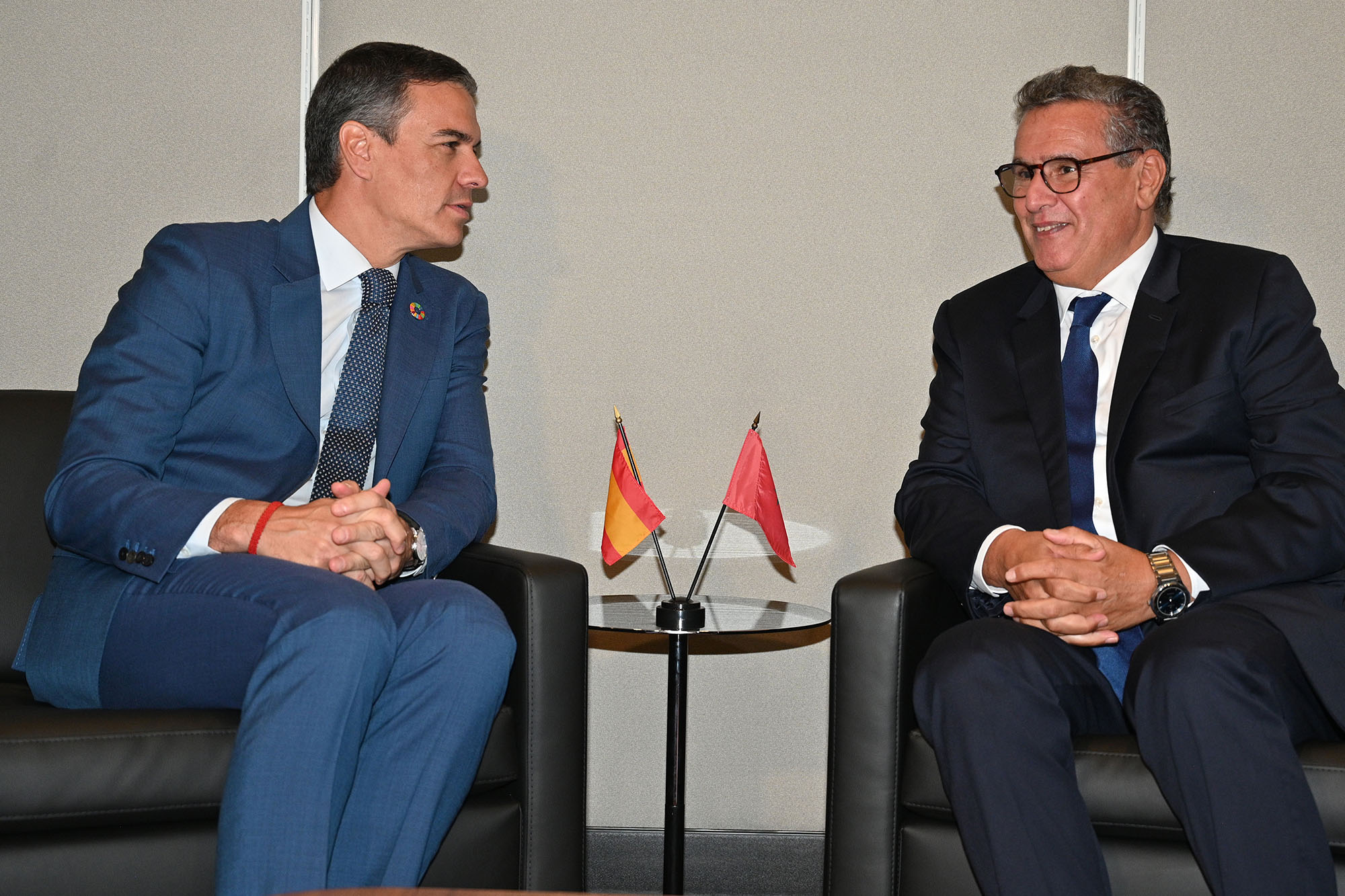 Encuentro con el primer ministro de Marruecos