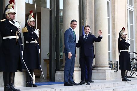 17/02/2025. Pedro Sánchez participa en la Reunión de Alto Nivel sobre la situación de Ucrania. El presidente del Gobierno, Pedro Sánchez, y ...