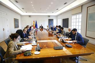 El presidente del Gobierno, Pedro Sánchez, preside la reunión del Consejo de Seguridad Nacional.