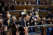 Rajoy asiste al debate sobre el estado de la nación