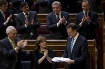 Rajoy asiste al debate sobre el estado de la nación