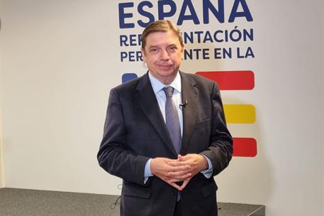 El ministro en el evento