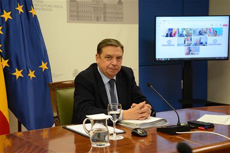 Luis Planas presidiendo el Consejo Consultivo de Política Agrícola y Pesquera.