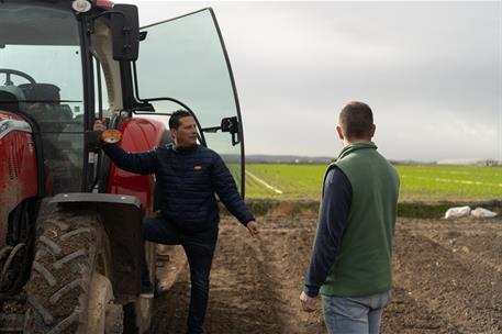 Agricultores en el campo