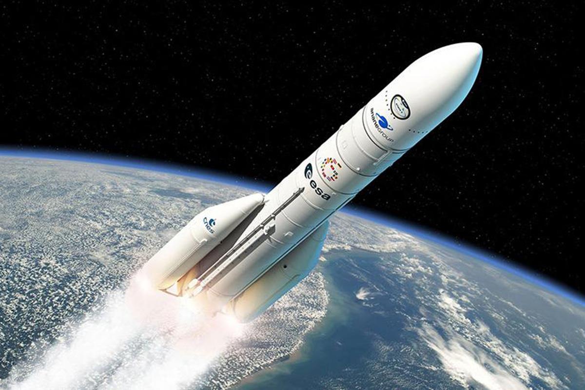 10/07/2024. European rocket Ariane 6. European rocket Ariane 6