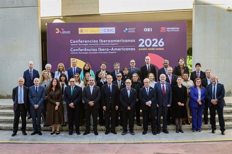 Participantes en la II Conferencia Iberoamericana Ministerial conjunta de Educación Superior, Ciencia, Tecnología e Innovación