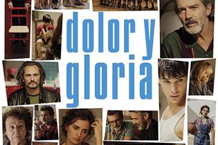 Cartel de la película Dolor y Gloria de Almodóvar