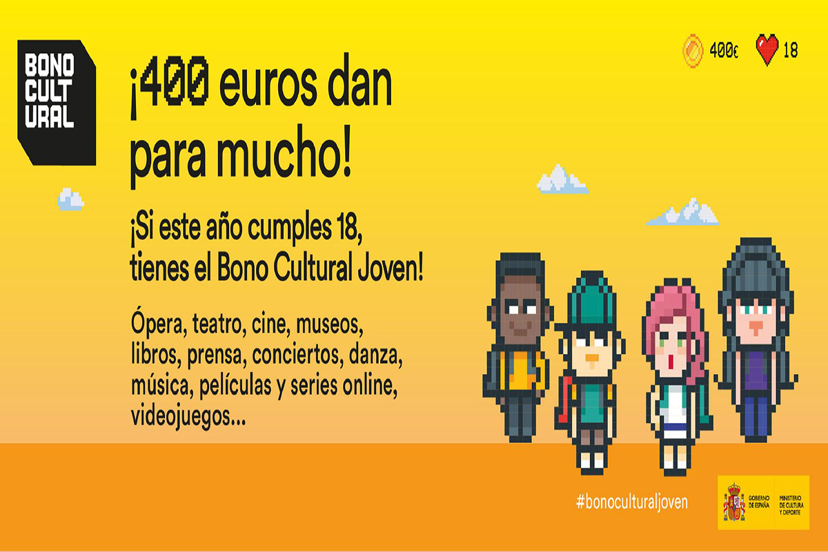 Los jóvenes nacidos en 2005 ya pueden solicitar el bono cultural de 400  euros