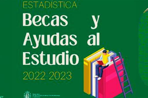 Portada del informe "Estadística Becas y Ayudas al Estudio 2022-2023"